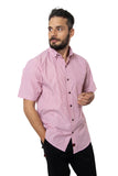 CAMISA FORMAL SLIM FIT MANGA CORTA MÚNICH HOMBRE #Color_Blanco / Rojo