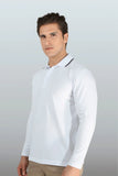 PLAYERA TIPO POLO DRY FIT AMSTERDAM HOMBRE MANGA LARGA