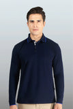 PLAYERA TIPO POLO DRY FIT AMSTERDAM HOMBRE MANGA LARGA