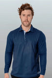 PLAYERA POLO SUSTENTABLE BILBAO HOMBRE MANGA LARGA