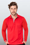 PLAYERA POLO SUSTENTABLE BILBAO HOMBRE MANGA LARGA