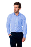 CAMISA FORMAL SLIM FIT MANGA LARGA BIRMINGHAM HOMBRE