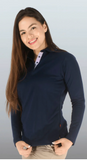 PLAYERA TIPO POLO DRY FIT AMSTERDAM MUJER MANGA LARGA