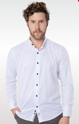 CAMISA BÁSICA MANGA LARGA CÁDIZ HOMBRE