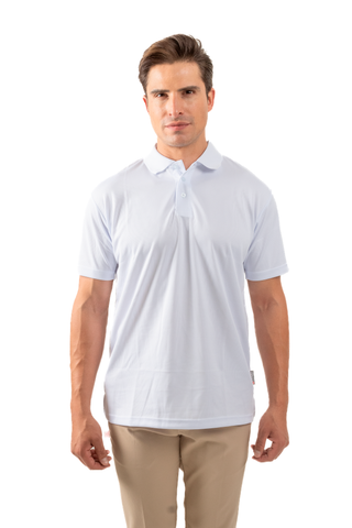 PLAYERA POLO CARACAS CABALLERO #Color_Blanco
 