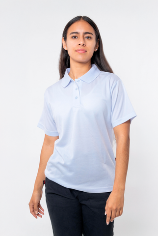 PLAYERA POLO CARACAS DAMA #Color_Blanco