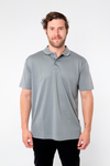 PLAYERA POLO CARACAS CABALLERO #Color_Gris
