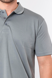 PLAYERA POLO CARACAS CABALLERO #Color_Gris
