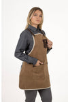 MANDIL SORRENTO PETO UNISEX #Color_Cafe
