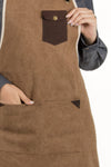 MANDIL SORRENTO PETO UNISEX #Color_Cafe
