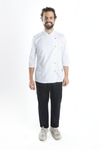 FILIPINA DE CHEF HOMBRE ZÚRICH MANGA 3/4
#Color_Blanco