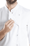 FILIPINA DE CHEF HOMBRE ZÚRICH MANGA 3/4
#Color_Blanco