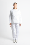 FILIPINA DE CHEF DAMA BEIRUT MANGA 3/4 #Color_Blanco - Dorado