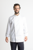 FILIPINA DE CHEF HOMBRE BEIRUT MANGA 3/4 #Color_Blanco - Gris
