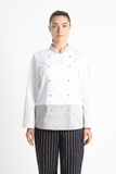 FILIPINA DE CHEF DAMA LONDRES MANGA 3/4 #Color_Gris
