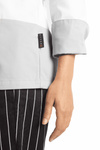 FILIPINA DE CHEF DAMA LONDRES MANGA 3/4 #Color_Gris
