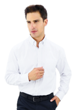 CAMISA BÁSICA MANGA CORTA MONCLOVA HOMBRE