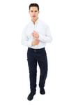 CAMISA BÁSICA MANGA CORTA MONCLOVA HOMBRE