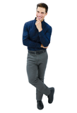 CAMISA BÁSICA MANGA CORTA MONCLOVA HOMBRE