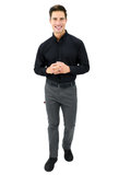 CAMISA BÁSICA MANGA CORTA MONCLOVA HOMBRE