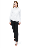 CAMISA BÁSICA MANGA CORTA MONCLOVA MUJER