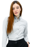 CAMISA BÁSICA MANGA CORTA MONCLOVA MUJER