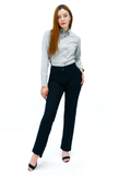 CAMISA BÁSICA MANGA CORTA MONCLOVA MUJER