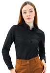 CAMISA BÁSICA MANGA CORTA MONCLOVA MUJER