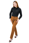 CAMISA BÁSICA MANGA CORTA MONCLOVA MUJER