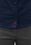 CAMISA BÁSICA MANGA CORTA MONCLOVA MUJER