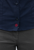 CAMISA BÁSICA MANGA CORTA MONCLOVA MUJER