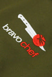 ESTUCHE PORTA-CUCHILLOS PARA CHEF CON LOGO #Color_Verde