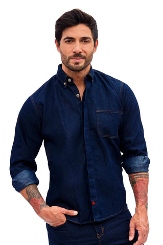 CAMISOLA DE MEZCLILLA CHICAGO HOMBRE 