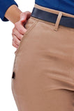 PANTALÓN CASUAL DE GABARDINA BOSTON MUJER