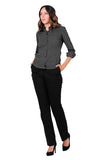 BLUSA CASUAL SLIM FIT MANGA LARGA HAMBURGO