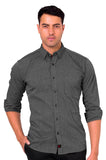 CAMISA CASUAL SLIM FIT MANGA LARGA HAMBURGO