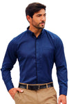 CAMISA CASUAL SLIM FIT MANGA LARGA MONTREAL
