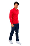PLAYERA TIPO POLO MANGA LARGA ROMA UNISEX