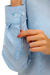 CAMISA FORMAL SLIM FIT MANGA LARGA MÚNICH MUJER