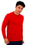 PLAYERA CUELLO REDONDO MANGA LARGA OLIMPIA UNISEX