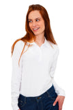 PLAYERA TIPO POLO MANGA LARGA ROMA UNISEX