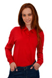PLAYERA TIPO POLO MANGA LARGA ROMA UNISEX