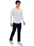 PLAYERA CUELLO REDONDO MANGA LARGA OLIMPIA UNISEX