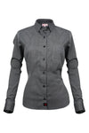 BLUSA CASUAL SLIM FIT MANGA LARGA HAMBURGO