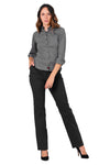 PANTALÓN CASUAL DE GABARDINA BOSTON MUJER 