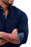 CAMISOLA DE MEZCLILLA CHICAGO HOMBRE 
