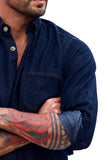CAMISOLA DE MEZCLILLA CHICAGO HOMBRE 