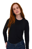 PLAYERA CUELLO REDONDO MANGA LARGA OLIMPIA UNISEX