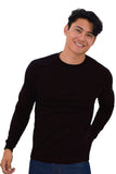 PLAYERA CUELLO REDONDO MANGA LARGA OLIMPIA UNISEX