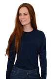 PLAYERA CUELLO REDONDO MANGA LARGA OLIMPIA UNISEX